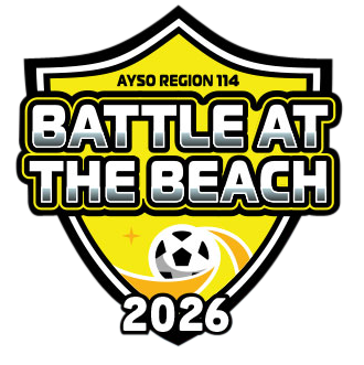 AYSO Battle at the Beach (2026) logo